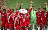 Fussball 1. Bundesliga 25/26: FC Bayern Muenchen 35. Deutschen Meisterschaft