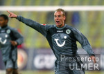 Fussball 1. Bundesliga: Bayern - Hannover, Gestik Sanchez-Fernandez (96)