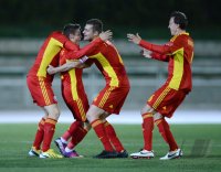 FUSSBALL INTERNATIONAL: JUBEL Rumaenien