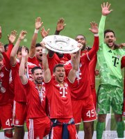 Fussball 1. Bundesliga 25/26: FC Bayern Muenchen 35. Deutschen Meisterschaft