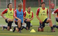 Fussball 1. Bundesliga: Training beim FC Bayern Muenchen