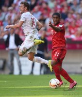 Fussball 1. Bundesliga Saison 15/16: FC Bayern Muenchen - FC Augsburg