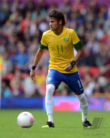 FUSSBALL Olympia 2012 Maenner: Brasilien - Weissrussland