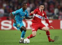 Fussball, Champions League: VfB Stuttgart - FC Barcelona
