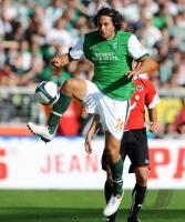 FUSSBALL, 1. BUNDESLIGA, 5. Spieltag: Bremen, PIZARRO Einzelaktion