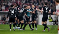 Fussball DFB Pokal  Halbfinale  2025/2026  23.04.2026VfB Stuttgart - SC Freiburg, GESTIK, GESTIKULIEREND,