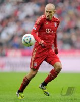 Fussball 1. Bundesliga, Saison 2011/2012: Arjen Robben (FC Bayern Muenchen)