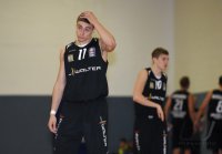 Basketball 1. Bundesliga 14/15 Testspiel: Walter Tigers Tuebingen - rent4 office Nuernberg