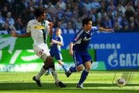 FUSSBALL, 1. BUNDESLIGA, 31. Spieltag: Schalke - Moenchengladbach