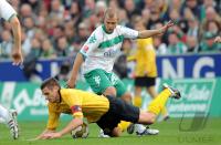FUSSBALL 1. BUNDESLIGA: Bremen - Dortmund