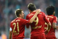 Fussball 1. Bundesliga, Saison 2012/2013:  FC Bayern Muenchen - VFL Wolfsburg