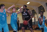 Basketball 1. Bundesliga 14/15 Testspiel: Walter Tigers Tuebingen - rent4 office Nuernberg