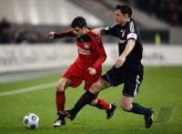 Fussball DFB Pokal  Viertelfinale 08/09   Bayer Leverkusen - Bayern Muenchen