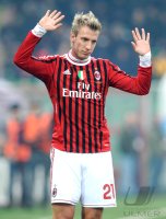 FUSSBALL SERIE A:  Maxi Lopez (AC Mailand)