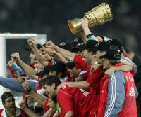 Fussball Pokal Finale: Eintracht Frankfurt - FC Bayern Muenchen