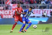 Fussball 1. Bundesliga Saison 18/19: FC Bayern Muenchen - Hertha BSC Berlin