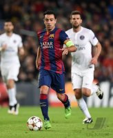 Fussball CHL  Saison 2014/2015: Xavi Hernandez (Barca)