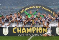 FUSSBALL WM 2014, FINALE: JUBEL Weltmeister Deutschland