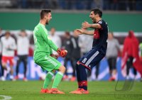 Fussball  DFB Pokal  2. Runde  Saison 17/18: RB Leipzig - FC Bayern Muenchen