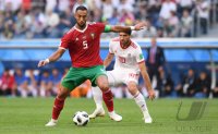 FUSSBALL WM 2018, Vorrunde: Marokko - Iran