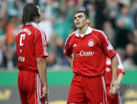 Fussball, 1. Bundesliga: Bremen - Bayern
