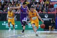 Basketball 1. Bundesliga 16/17 Hauptrunde: Walter Tigers Tuebingen - BG Goettingen