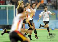 HOCKEY  Olympia 2008  Peking  Finale Deutschland - Spanien