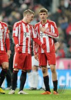 Fussball 1. Bundesliga  Saison 2010/2011: FC Bayern Muenchen  - 1. FC Kaiserslautern