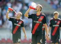 Fussball 1. Bundesliga  Saison 2011/2012:  VfB Stuttgart - Bayer Leverkusen