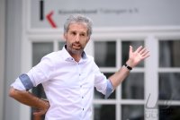 Tuebingen; Einweihung Spielplatz Metzgergasse durch Oberbuergermeister Boris Palmer (Die Gruenen)