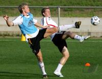 Fussball, Training der deutschen Nationalmannschaft