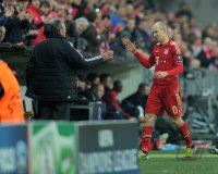 Fussball CHL Saison 2011/2012: Arjen Robben (FC Bayern Muenchen)