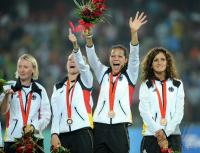 FUSSBALL  Olympia 2008  Spiel um Platz 3 Frauen Deutschland - Japan