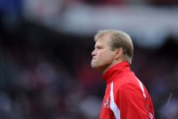 Fussball 1. Bundesliga :  Trainer Frank Schaefer (1. FC Koeln)