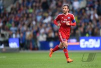 Fussball, 1. Bundesliga  Saison 2014/2015 Relegation: Karlsruher SC - Hamburger SV