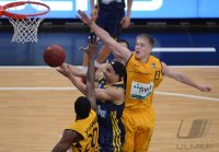 Basketball 1. Bundesliga  12/13  Walter Tigers Tuebingen  - Alba Berlin