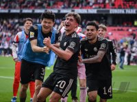 Fussball 1. Bundesliga  Saison  2025/2026  28. Spieltag SC Freiburg - FC Bayern Muenchen