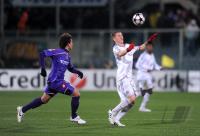 FUSSBALL  International CHL 09/10 :  AC Florenz - FC Bayern  Muenchen