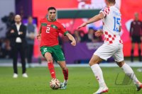 FUSSBALL WM 2022 Spiel um Platz 3: Kroatien - Marokko