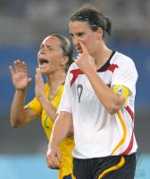 FUSSBALL  Olympia 2008  Peking  Halbfinale Brasilien - Deutschland