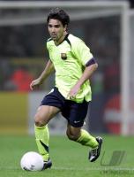 Fussball International UCL: Madrid, DECO Einzelaktion am Ball