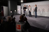 Fussball 1. Bundesliga  Saison  2013/2014:  Praesentation Adidas Ball Torfabrik 4