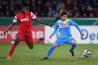 Fussball DFB Pokal Achtelfinale 14/15: SC Freiburg - 1. FC Koeln