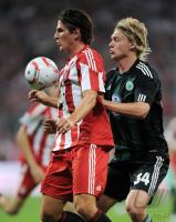 Fussball 1. Bundesliga Saison 2010/2011, FC Bayern Muenchen - VfL Wolfsburg