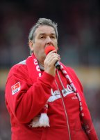 1. Fussball Bundesliga:  Stadionsprecher Klaus Hafner (1. FSV Mainz 05)