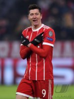 Fussball CHL 17/18 Achtelfinale: FC Bayern Muenchen - Besiktas Istanbul