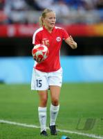 FUSSBALL  Olympia 2008   Viertelfinale Frauen Brasilien - Norwegen