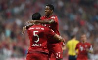 Fussball 1. Bundesliga Saison 2015/2016: FC Bayern Muenchen - Hamburger SV