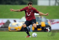 Fussball 1. Bundesliga, Testspiel: Hannover, POGATETZ am Ball