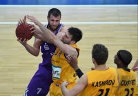 Basketball 1. Bundesliga 14/15 Hauptrunde:  Walter Tigers Tuebingen - BG Goettingen